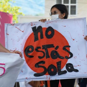 Campaña No estás Sola, Colombia, Mocoa, Putumayo, mujeres, marcha 20N